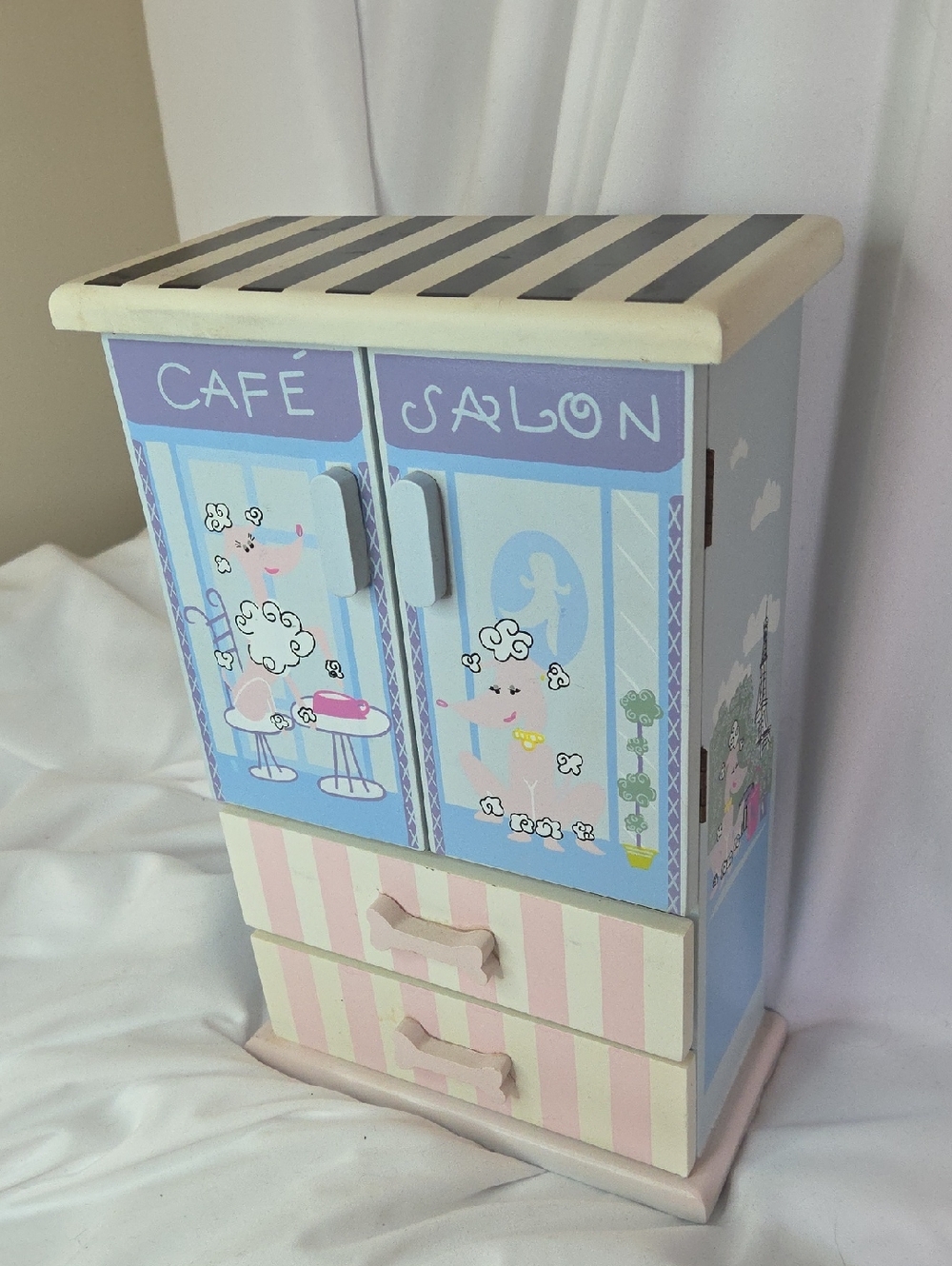 Poodle Jewelry Box 2010 Home Goods Girls Room Decor